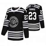 Maillot Hockey Chicago Blackhawks Brandon Manning 2019 Winter Classic Noir