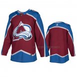 Maillot Hockey Colorado Avalanche Domicile Authentique Blank Rouge