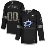 Maillot Hockey Dallas Stars Personnalise Black Shadow Noir