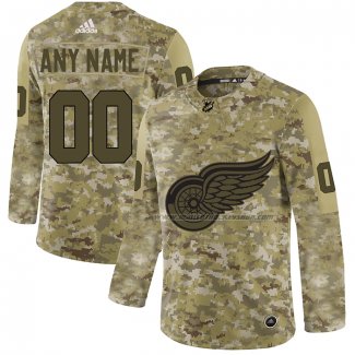 Maillot Hockey Detroit Red Wings 2019 Salute To Service Personnalise Camouflage