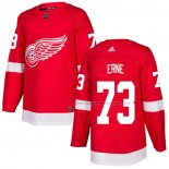 Maillot Hockey Detroit Red Wings Adam Erne Domicile Authentique Rouge