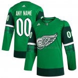 Maillot Hockey Detroit Red Wings St. Patrick's Day Authentique Personnalise Vert