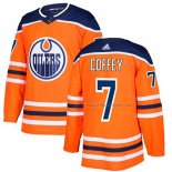 Maillot Hockey Edmonton Oilers Coffey Royal Domicile Authentique Orange