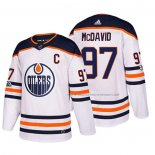 Maillot Hockey Edmonton Oilers Connor Mcdavid 2018 Blanc