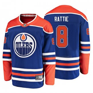 Maillot Hockey Edmonton Oilers Ty Rattie Alterner Breakaway Bleu