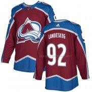 Maillot Hockey Enfant Colorado Avalanche Gabriel Landeskog Domicile Authentique Rouge