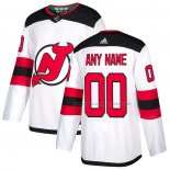 Maillot Hockey Enfant New Jersey Devils Personnalise Exterieur Blanc