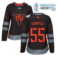 Maillot Hockey Femme America del Norte Mark Scheifele Premier 2016 World Cup Noir