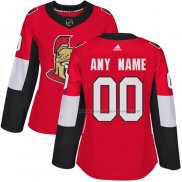 Maillot Hockey Femme Ottawa Senators Personnalise Domicile Rouge