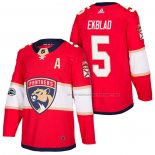 Maillot Hockey Florida Panthers Aaron Ekblad Authentique Domicile 2018 Rouge
