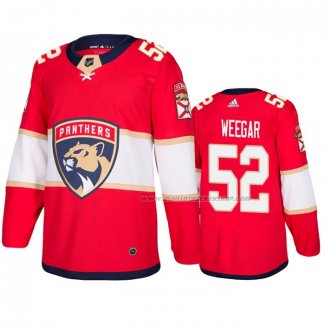 Maillot Hockey Florida Panthers Mackenzie Weegar Domicile Authentique Rouge