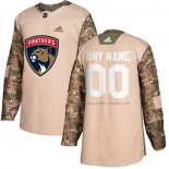 Maillot Hockey Florida Panthers Personnalise Authentique 2017 Veterans Day Camouflage