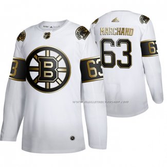 Maillot Hockey Golden Edition Boston Bruins Brad Marchand Limited Blanc