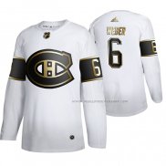 Maillot Hockey Golden Edition Montreal Canadiens Shea Weber Authentique Blanc