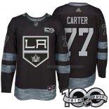 Maillot Hockey Los Angeles Kings Jeff Carter 1917-2017 100th Anniversaire Noir