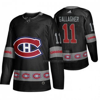 Maillot Hockey Montreal Canadiens Brendan Gallagher Breakaway Noir