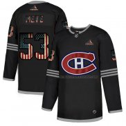 Maillot Hockey Montreal Canadiens Victor Mete 2020 USA Flag Noir