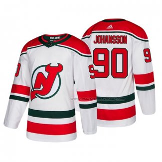 Maillot Hockey New Jersey Devils Marcus Johansson Alterner Authentique Blanc