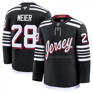 Maillot Hockey New Jersey Devils Timo Meier Alterner Noir