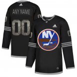 Maillot Hockey New York Islanders Personnalise Black Shadow Noir