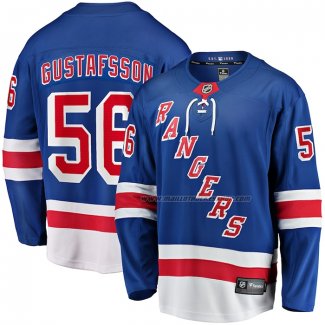 Maillot Hockey New York Rangers Erik Gustafsson Domicile Breakaway Bleu