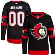 Maillot Hockey Ottawa Senators Personnalise Domicile Authentique Pro Noir