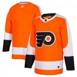 Maillot Hockey Philadelphia Flyers Black Domicile Authentique Orange