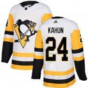 Maillot Hockey Pittsburgh Penguins Dominik Kahun Road Authentique Blanc