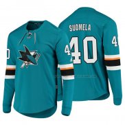 Maillot Hockey San Jose Sharks Antti Suomela Platinum Vert