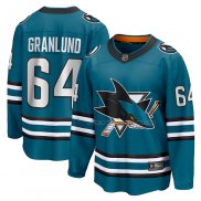 Maillot Hockey San Jose Sharks Mikael Granlund Domicile Breakaway Vert