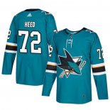 Maillot Hockey San Jose Sharks Tim Heed Authentique Domicile Vert