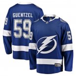 Maillot Hockey Tampa Bay Lightning Jake Guentzel Domicile Premier Breakaway Bleu