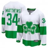 Maillot Hockey Toronto Maple Leafs Auston Matthews St. Patricks Alterner Premier Breakaway Blanc