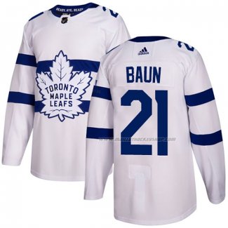 Maillot Hockey Toronto Maple Leafs Bobby Baun Authentique 2018 Stadium Series Blanc