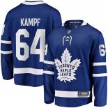 Maillot Hockey Toronto Maple Leafs David Kampf Domicile Premier Breakaway Bleu