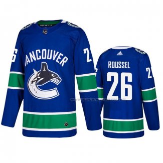 Maillot Hockey Vancouver Canucks Antoine Roussel Domicile Bleu