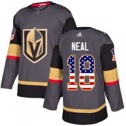 Maillot Hockey Vegas Golden Knights James Neal Domicile Authentiqueusa Flag Gris