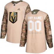 Maillot Hockey Vegas Golden Knights Personnalise Authentique 2017 Veterans Day Camouflage