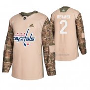 Maillot Hockey Washington Capitals Matt Niskanen Veterans Day Camouflage