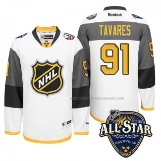 Maillot Hockey 2016 All Star New York Islanders John Tavares Blanc