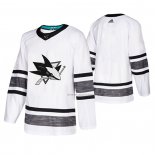 Maillot Hockey 2019 All Star San Jose Sharks Blank Blanc