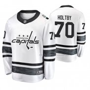 Maillot Hockey 2019 All Star Washington Capitals Braden Holtby Blanc