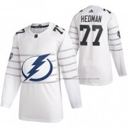 Maillot Hockey 2020 All Star Tampa Bay Lightning Victor Hedman Authentique Blanc