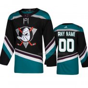 Maillot Hockey Anaheim Ducks Personnalise Alterner Noir