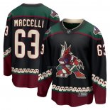 Maillot Hockey Arizona Coyotes Matias Maccelli Domicile Breakaway Noir