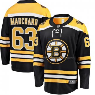 Maillot Hockey Boston Bruins Brad Marchand Domicile Breakaway Noir