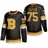 Maillot Hockey Boston Bruins Connor Clifton Alterner 2019-20 Noir