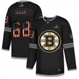 Maillot Hockey Boston Bruins Jaromir Jagr 2020 USA Flag Noir