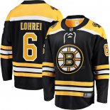 Maillot Hockey Boston Bruins Mason Lohrei Domicile Premier Breakaway Noir