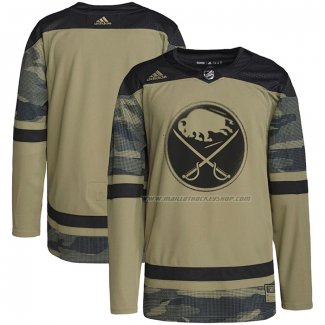 Maillot Hockey Buffalo Sabres Military Appreciation Team Authentique Practice Camouflage